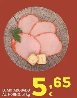 HiperDino Lomo adobado al horno oferta
