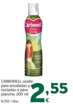 HiperDino Carbonell - aceite para ensaladas y tostadas o para plancha oferta