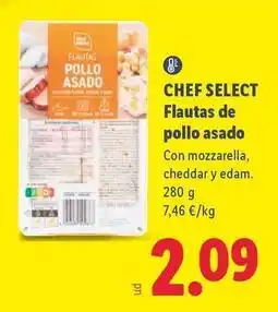 Lidl Chef select - chef select flautas de pollo asado oferta