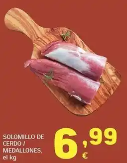 HiperDino Solomillo de cerdo / medallones oferta
