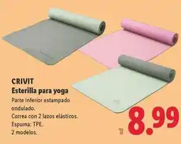 Lidl Crivit - esterilla para yoga oferta