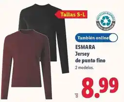 Lidl Esmara - jersey de punto fino oferta