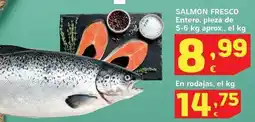 HiperDino Salmón fresco oferta