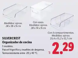 Lidl Silvercrest - organizador de cocina oferta