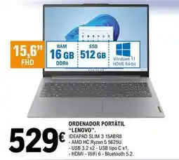 E.Leclerc Lenovo - ordenador portátil oferta