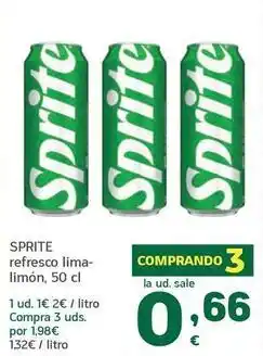 HiperDino Sprite - refresco lima-limon oferta