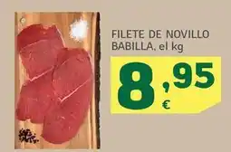 HiperDino Filete de novillo babilla oferta