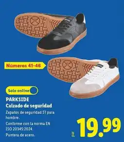 Lidl Parkside - calzado de seguridad oferta