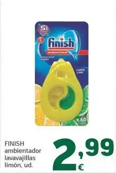 HiperDino Finish - ambientador lavavajillas limon oferta