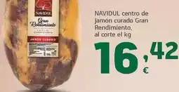 HiperDino Navidul - centro de jamón curado gran rendimiento oferta