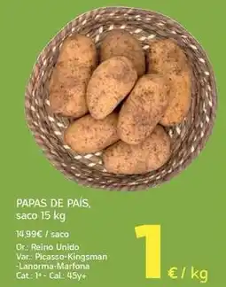 HiperDino Papas de pais oferta
