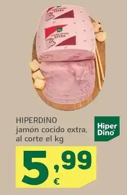 HiperDino Hiperdino - jamon cocido extra oferta