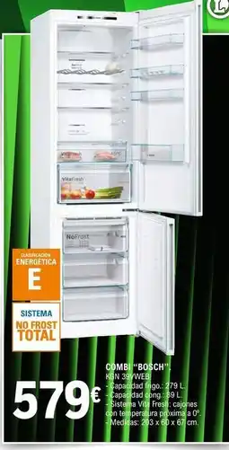 E.Leclerc Bosch - combi kgn 39vweb oferta