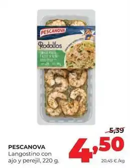 Pescanova - langostino con ajo y perejil