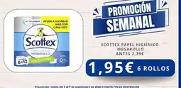 Cash Jesuman Scottex - papel higiénico megarollo oferta