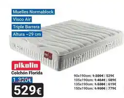 Centro Hogar Sanchez Pikolin - colchón florida oferta