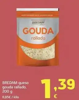 HiperDino Queso gouda rallado oferta