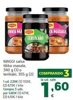HiperDino Maggi - salsa tikka masala oferta