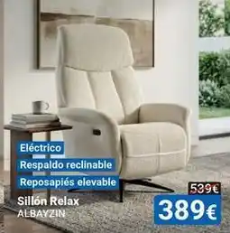 Centro Hogar Sanchez Relax - sillón oferta