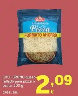 HiperDino Chef - queso rallado para pizza o pasta oferta