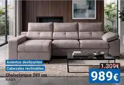 Centro Hogar Sanchez Chaiselonque oferta