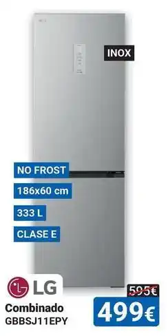 Centro Hogar Sanchez Lg - combinado gbbsj11epy oferta