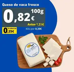 Supermercados Tu Alteza Queso de vaca fresco oferta