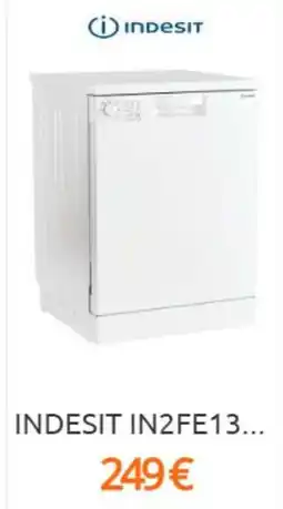 Eureka Electrodomésticos Indesit - in2fe13 oferta