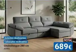 Centro Hogar Sanchez Chaiselongue avril oferta