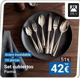 Centro Hogar Sanchez Parma - set cubiertos oferta