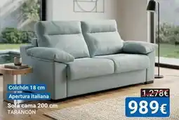 Centro Hogar Sanchez Sofá cama tarancon oferta