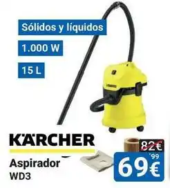 Centro Hogar Sanchez Kärcher - aspirador wd3 oferta