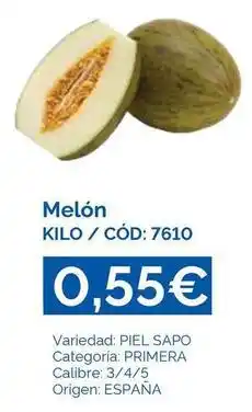 Dialsur Cash & Carry Origen - melón oferta
