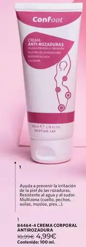 Cristian Lay Cristian lay - crema corporal antirozadura oferta