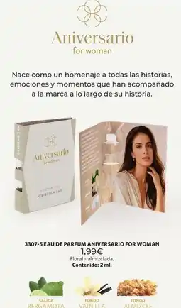 Cristian Lay Homenaje - eau de parfum aniversario for woman oferta