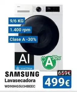 Centro Hogar Sanchez Samsung - lavasecadora oferta