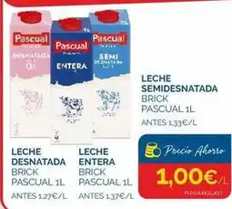 Cash Ecofamilia Pascual - leche desnatada oferta
