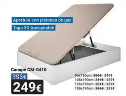Centro Hogar Sanchez Canapé cm-0410 oferta