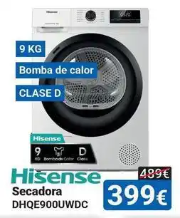 Centro Hogar Sanchez Hisense - secadora dhqe900uwdc oferta
