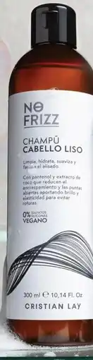 Cristian Lay Champu cabello liso oferta