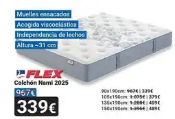 Centro Hogar Sanchez Flex - colchón nami 2025 oferta