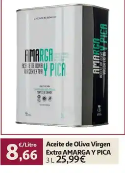 Alcampo Conde de Benalua Aceite de Oliva Virgen Extra Amarga y Pica oferta