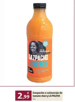 Alcampo La Parcela gazpacho de tomate cherry oferta