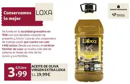 Alcampo Loxa aceite de oliva virgen extra oferta