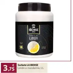 Alcampo La Ibense Sorbete oferta
