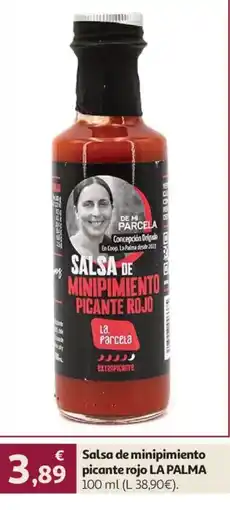 Alcampo La Parcela salsa de minipimientopicante rojo oferta