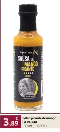 Alcampo La Palma salsa de mango picante oferta
