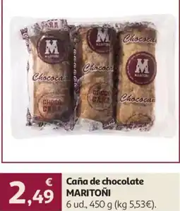 Alcampo Maritoñi caña de chocolate oferta