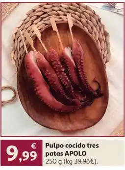 Alcampo Apollo pulpo cocido tres patas oferta
