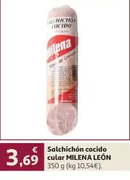 Alcampo Milena salchichón cocido oferta